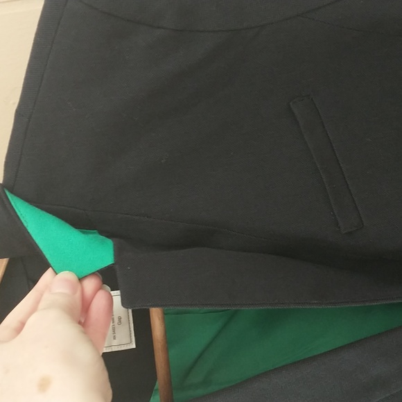 Navy blue GAP The Academy Blazer, green and pinstripe lining, size 4, like new! - Picture 5 of 10